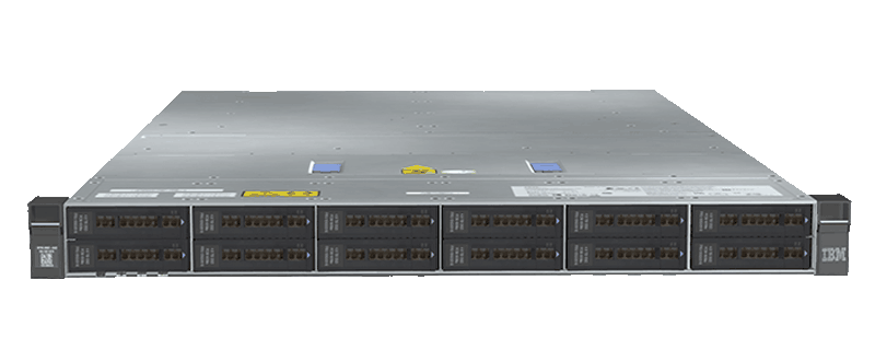 Modelo IBM FlashSystem 5200: Almacenamiento en la nube con dispositivos de entrada